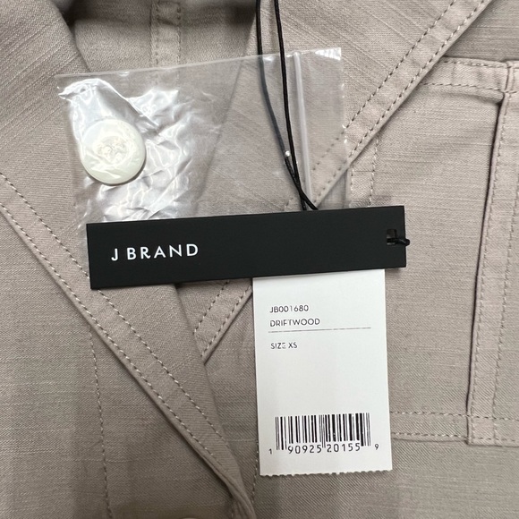 J Brand Women’s Jacket Tracy Relaxed Castor Grey/Green SJB001680 - Picture 3 of 4